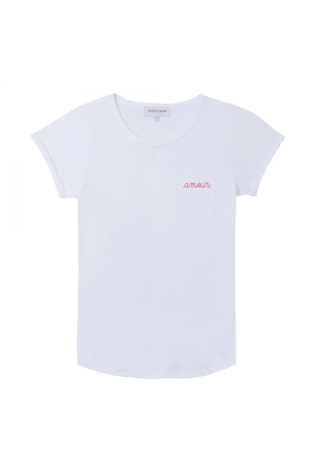 Amour Crew Neck Cotton T-Shirt