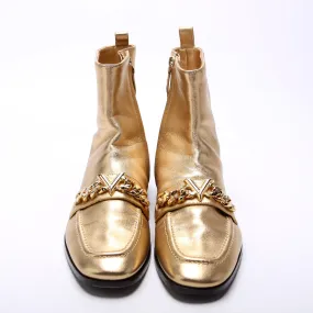 Chain Ankle Boots Size 38
