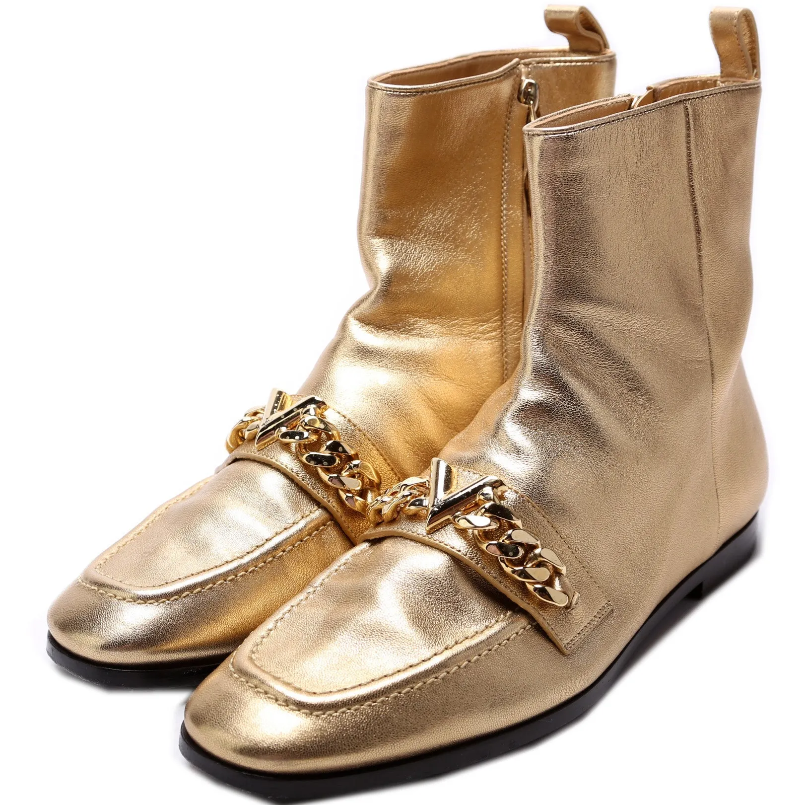 Chain Ankle Boots Size 38