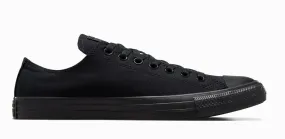 Converse Unisex Chuck Taylor All Star Low Top Sneakers Shoes - Monochrome Black