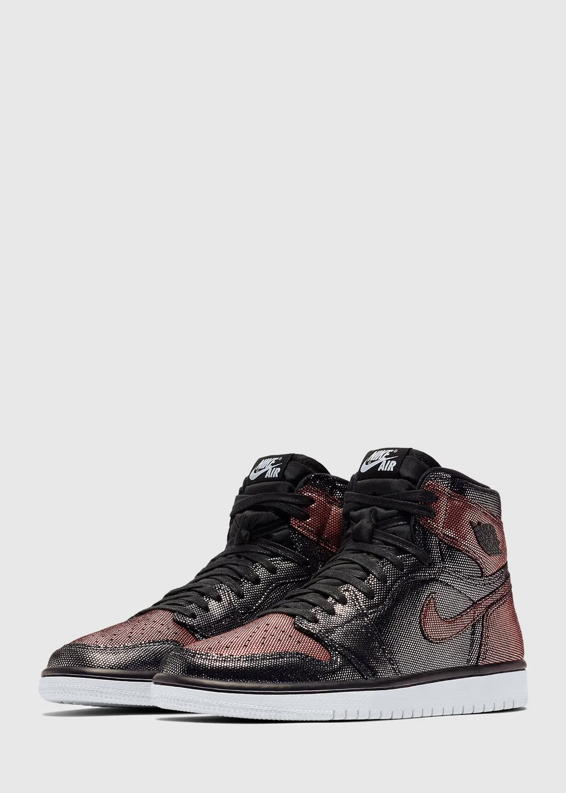 JORDAN: WOMENS AIR JORDAN 1 "FEARLESS" [BLACK]