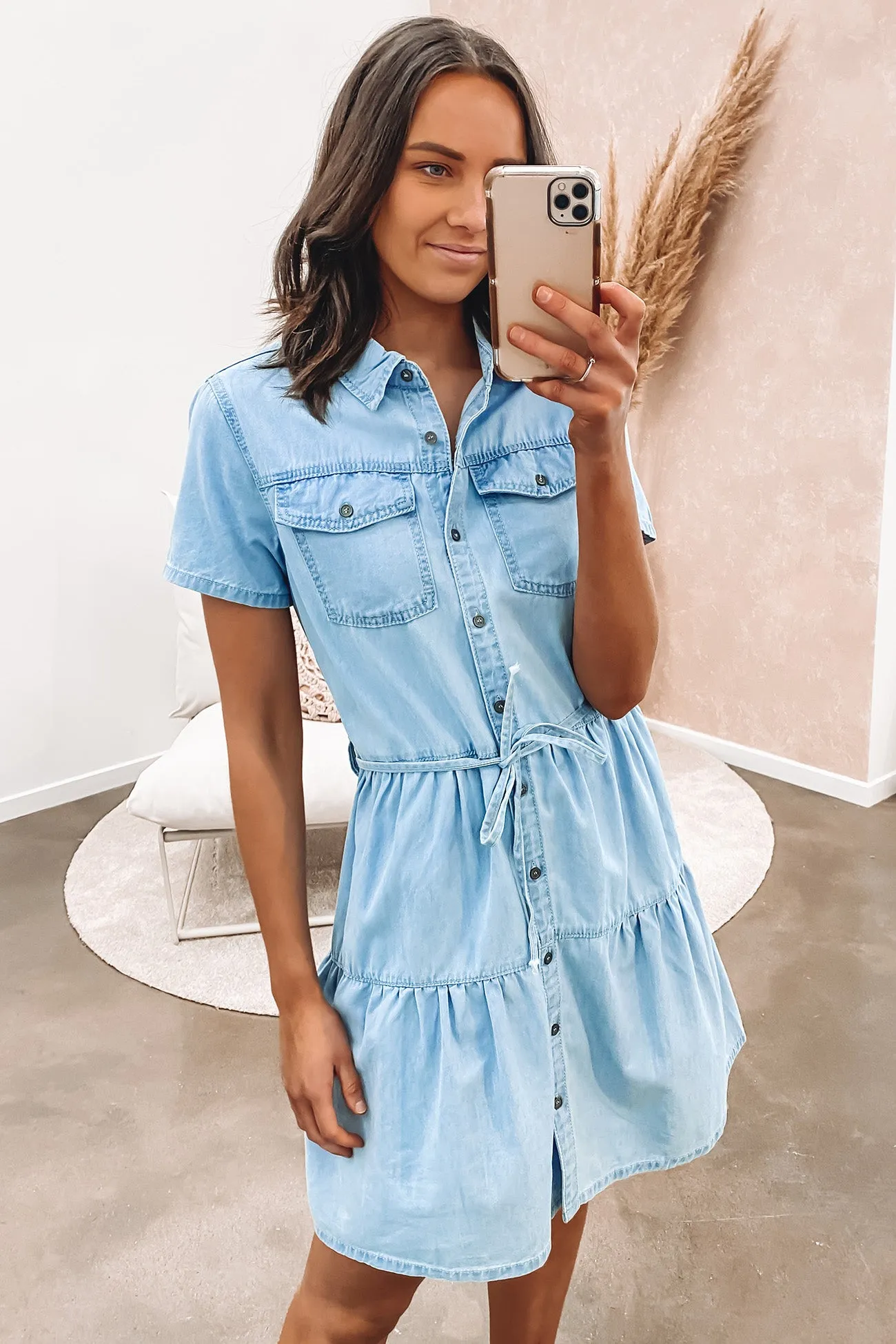 Kimber Mini Dress Blue