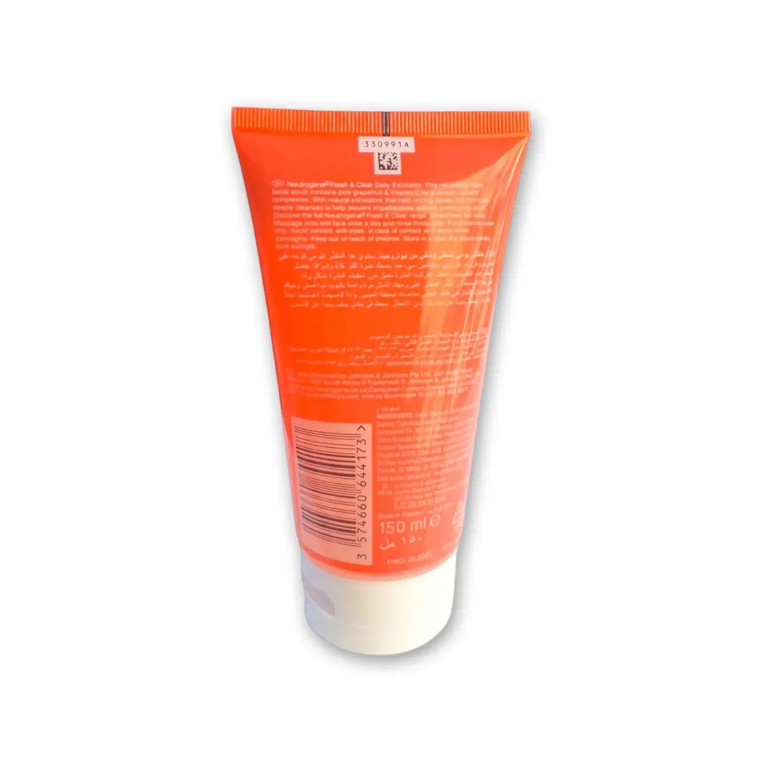 Neutrogena Fresh & Clear Daily Exfoliator with Pink Grapefruit 150ml