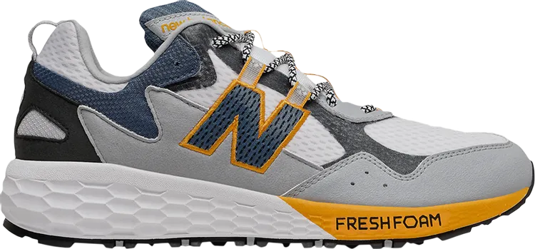 New Balance Fresh Foam Crag v2 'White Chromatic Yellow' sneakers, white