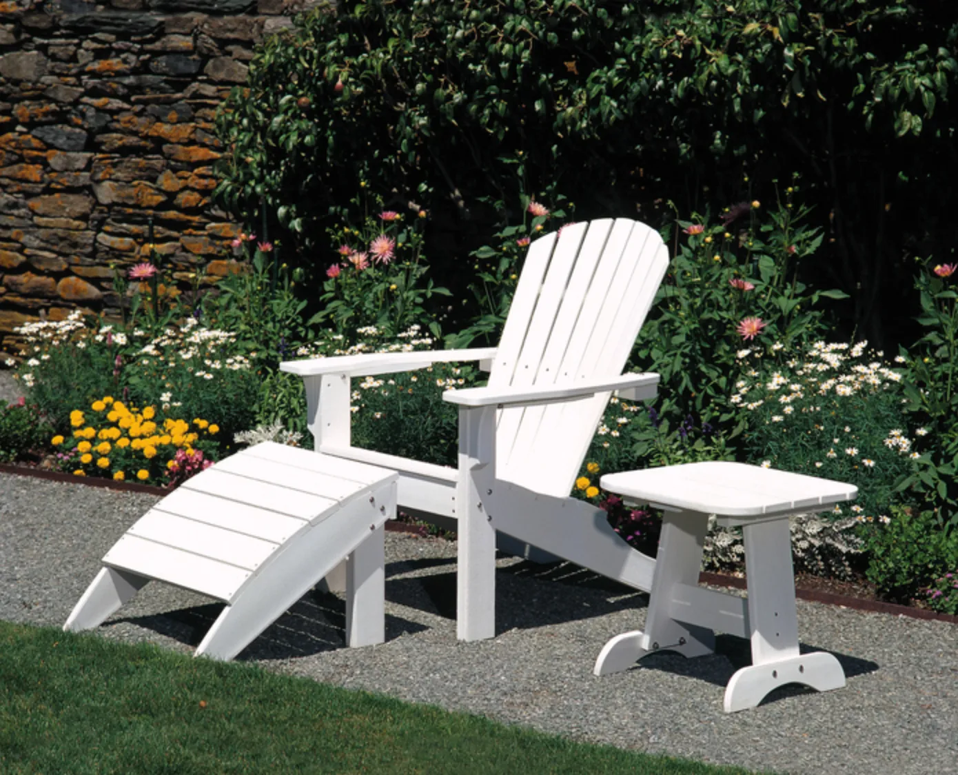 Seaside 028 Adirondack Foot Stool