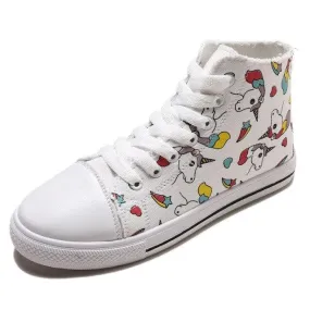 Unicorn Canvas Sneakers